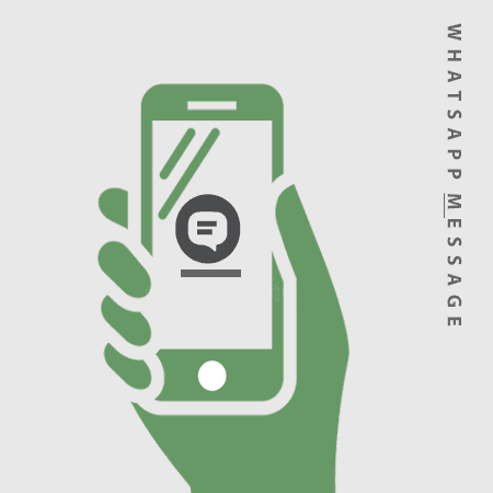 whatsApp message